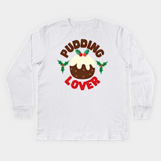 Pudding Lover Kids Long Sleeve T-Shirt